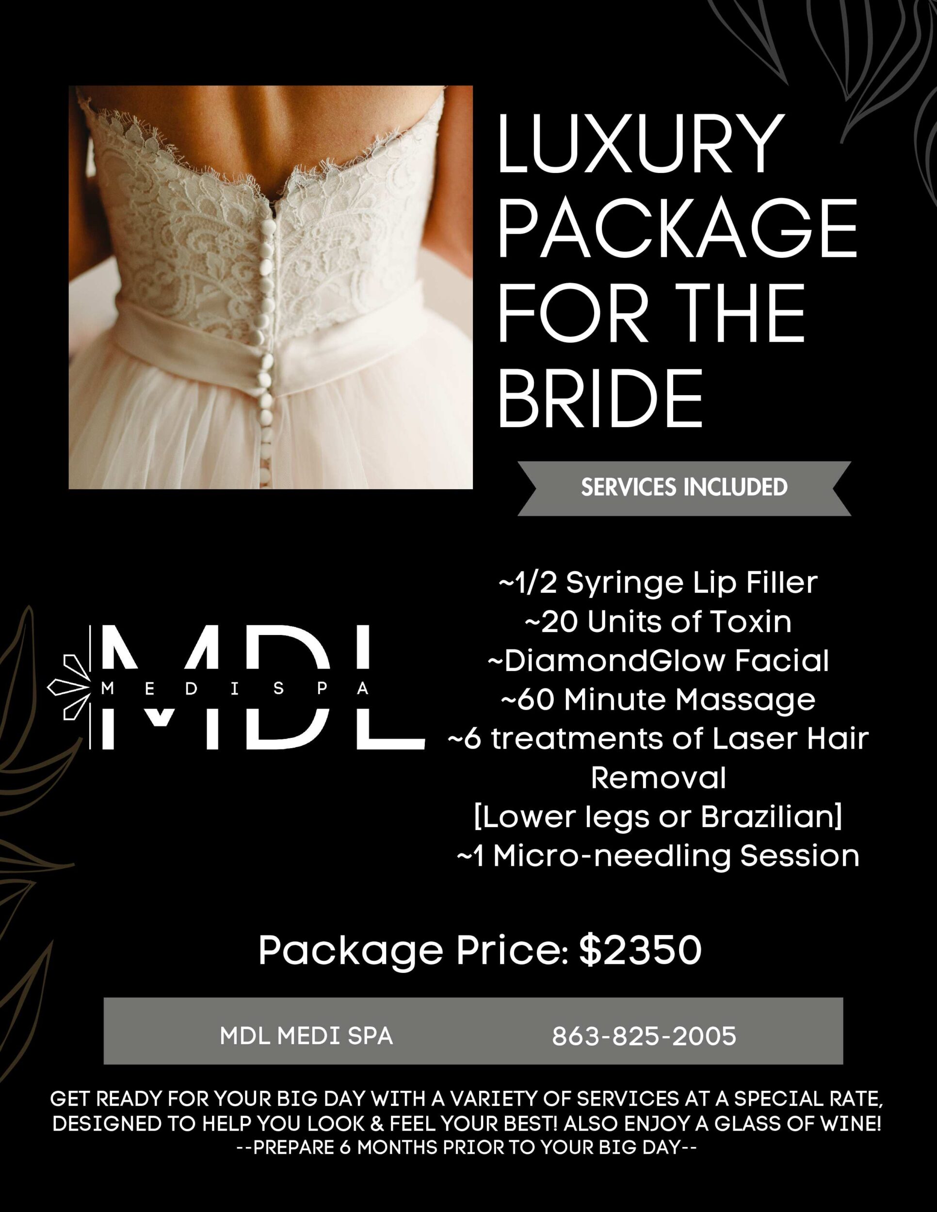 Bride Luxury Package 4.25
